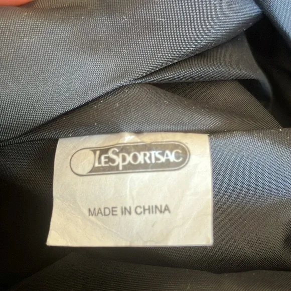 Lesportsac vintage brown travel weekender - Picture 12 of 12